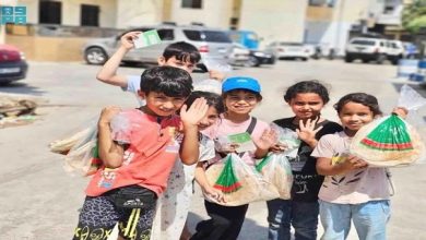 KSrelief distributes food aid in Yemen, Sudan, and Lebanon