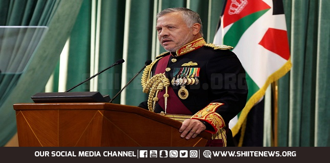 King Abdullah II Jordan won’t allow region’s future to be held hostage by Israel's policies