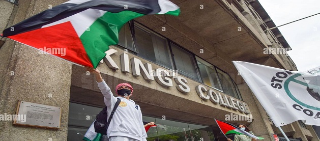 King’s College becomes 1st college in London to halt investments in Israel’s arms suppliers