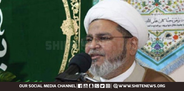 Playing a Karbalai role in every process of life is called Hussainiyat, Allama Dr. Shabbir Hasan Maisami
