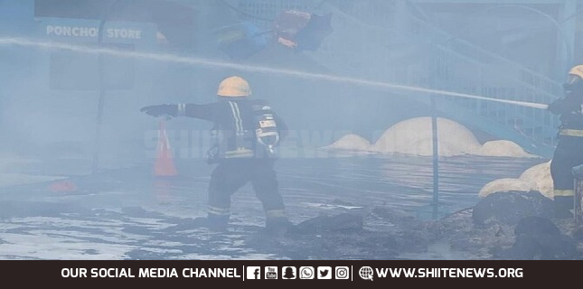 Saudi Civil Defense extinguishes fire in Jeddah’s Ash Shati district