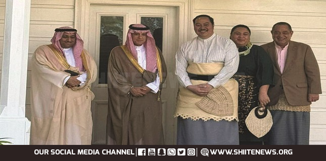Saudi minister meets Tonga’s crown prince at Pacific leaders meeting