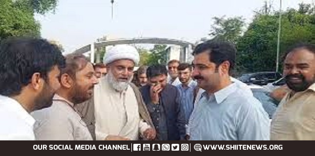 Senator Raja Nasir inaugurates planting campaign of Wahdat Youth