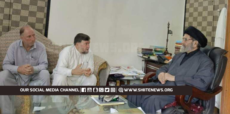 Leaders of Tehreek Hussaini Parachinar calls on Allama Sajid Naqvi