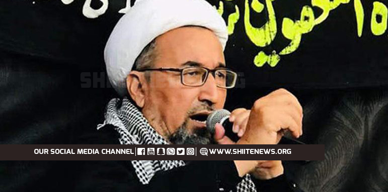 Who gave permission to banned organization to hold a meeting on Chehlam? Allama Sadiq Jafar