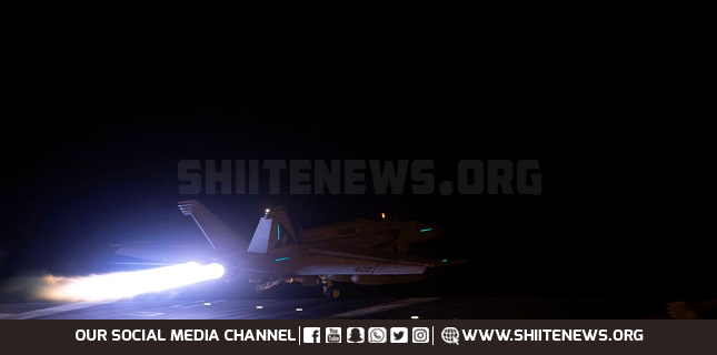 US-British aggression aircraft launches three raids on Ibb