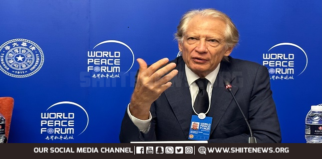 Ex-French PM: West’s silence on Gaza carnage ‘real scandal’