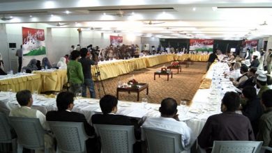 Allama Ahmad Iqbal addresses Mustafa Day of Imamiya Students Organization Pakistan in Punjab University