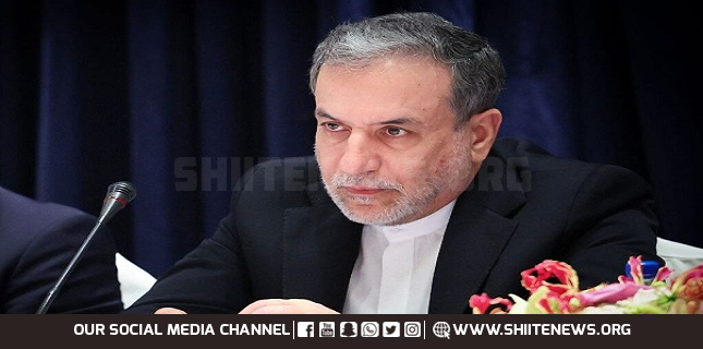 Araghchi: Destruction Palestinian resistance, Hamas was nothing but an illusion