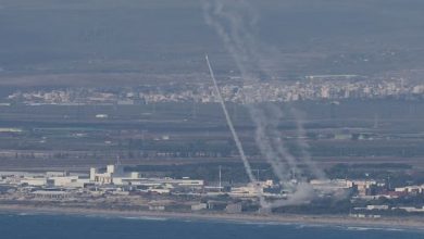 Hezbollah launches rocket attack on Israeli military complex in Haifa, Israelis run for cover