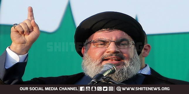 Nasrallah Enemy crossed all red lines; bombings declaration of war