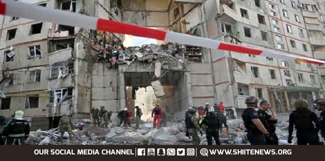 Three killed in Russian strike on Kharkiv apartment