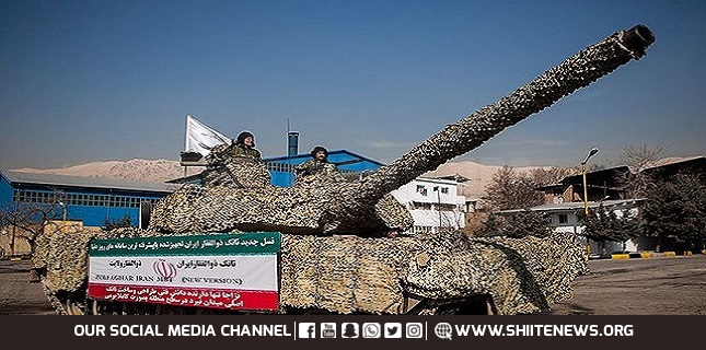 Iran Army receives optimized main battle tank for defense rapid reaction