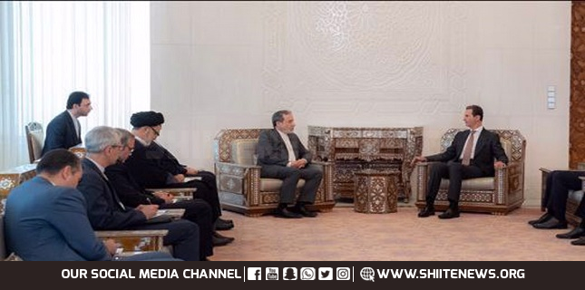 Iran says will continue supporting Syria, resistance to counter Israel