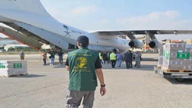 KSrelief sends fourth plane with aid to Lebanon