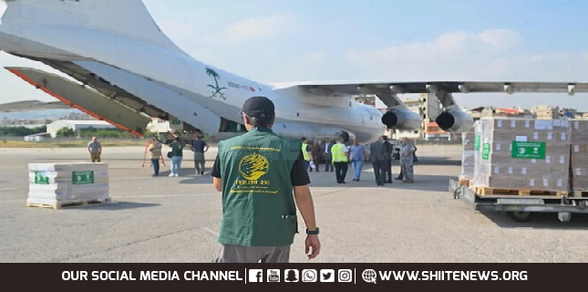 KSrelief sends fourth plane with aid to Lebanon