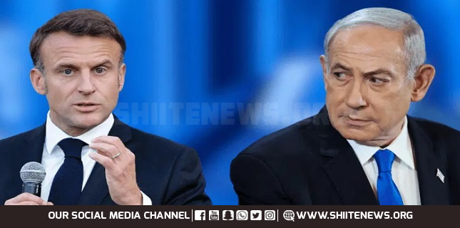 Netanyahu lashes out at Macron over call for ‘arms embargo’ on Israel