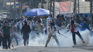 Pakistani police fire tear gas at protesting students as anger spreads over alleged on-campus rape