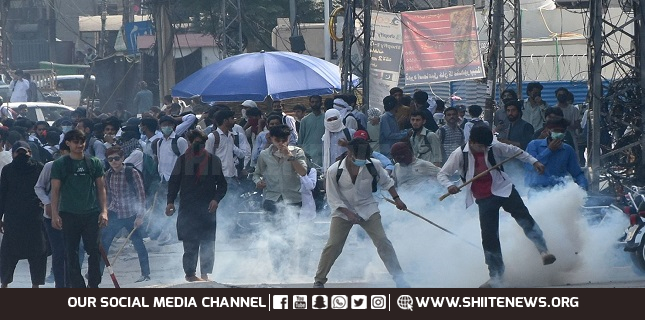 Pakistani police fire tear gas at protesting students as anger spreads over alleged on-campus rape