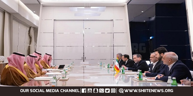 Saudi FM, Iranian president hold meeting in Doha