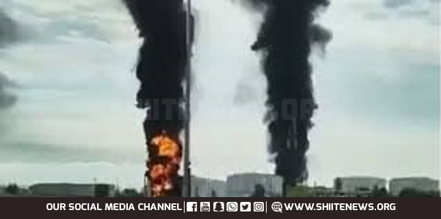 Ukraine strikes oil depot in occupied Crimea