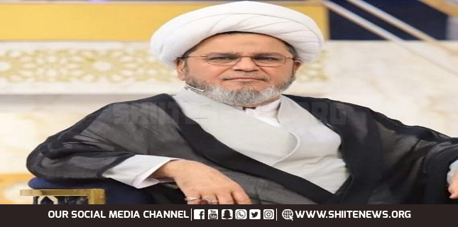 A plan of action mandatory to combat climate change, Allama Shabbir Maysami