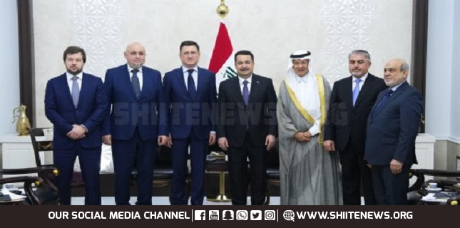 Al-Sudani holds joint meeting with Russian Deputy Prime Minister and Saudi Energy Minister
