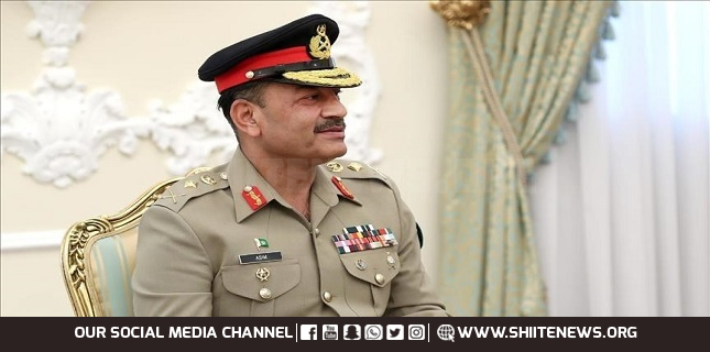 Innocent Palestinians demand continued efforts for peace, Army Chief