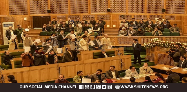 Kashmir assembly demands restoration of special status revoked by Modi in 2019