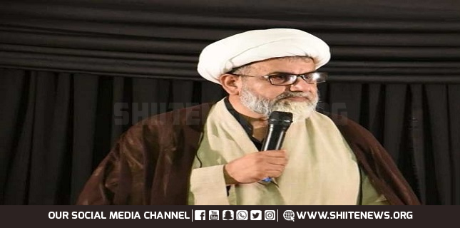Muslim rulers ignored people of Gaza, Allama Raja Nasir Abbas Jafari