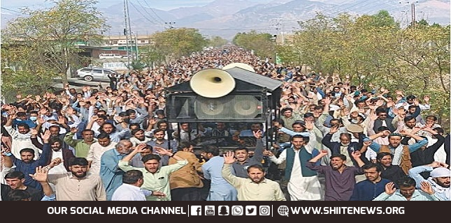 Peace march from Parachinar to Sada continue on 2nd day