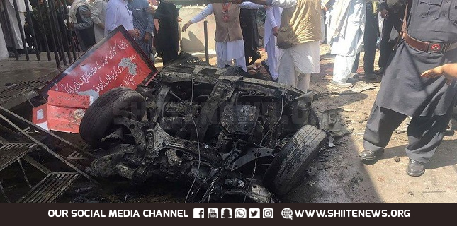 Two persons martyred, many injured in Lashkar Jhangvi's terrorist attack in Parachinar