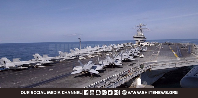 USS Abraham Lincoln aircraft carrier leaving Red Sea after attacks off Yemen coast