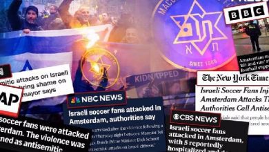 Western media paints Israeli hooligans in Amsterdam as victims