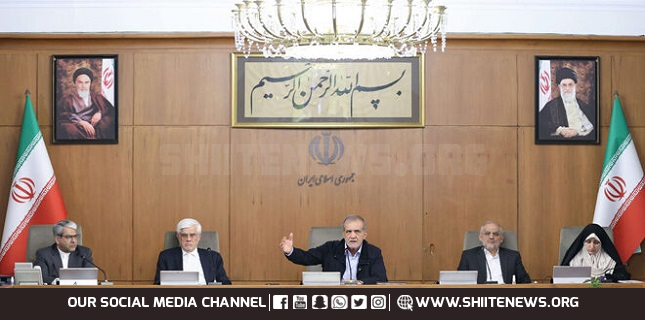 Pezeshkian: US ignited the Middle East, encouraged Zionist entity to commit heinous crimes