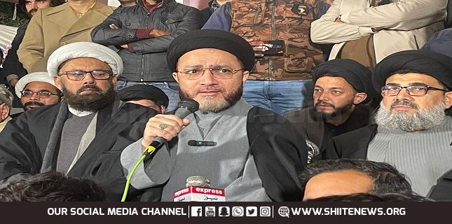 Until peace established in Parachinar sit-ins will continue entire, Allama Shahenshah