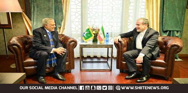 Dar talks with Iranian Counterpart on pilgrims issues