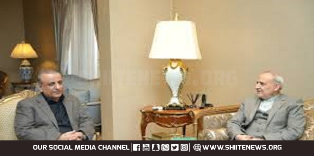 Minister meets Iranian Ambassador, agree to promote economic, trade, cultural relations