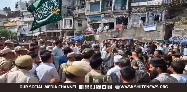 Believers protest against Imam Mahdi A.S blasphemy in Astor