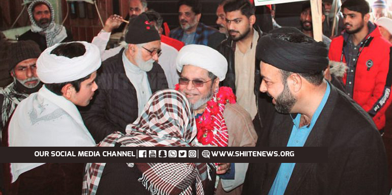 Allama Shabbir Maithmi warmly welcome in Rahim Yar Khan