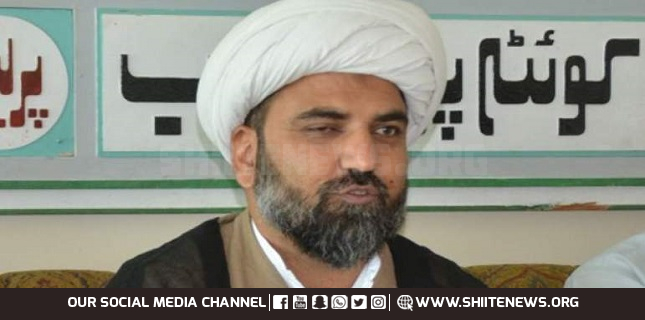 Unity among Muslims is a religious duty, division forbidden according to Sharia, Allama Maqsood Domki