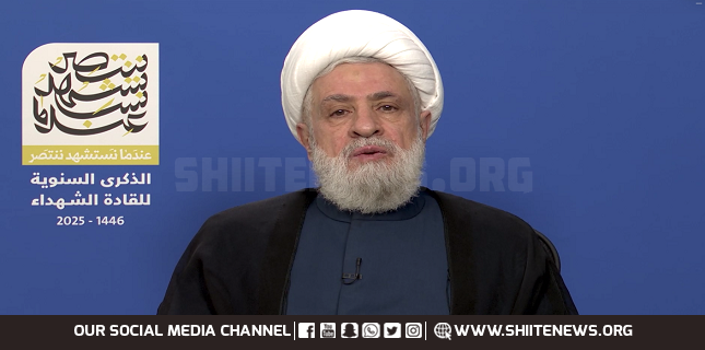 Hezbollah’s Sheikh Qassem Warns Against Palestinian Displacement, Calls for Sovereign Lebanese Decisions
