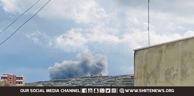 Israeli Enemy Blatantly Violates Ceasefire Agreement, Conducts Airstrikes, Bombings in South Lebanon