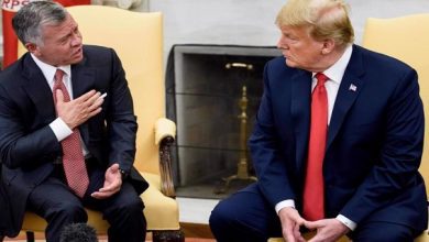 Jordan's king rejects Trump plan to relocate Palestinians