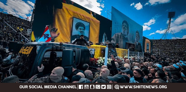 Sea of People Bid Farewell to Sayyed Nasrallah, Sayyed Safeiddine