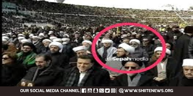 Senator Allama Raja Nasir Abbas Jafri attends funeral of Shaheed Syed Hassan Nasrullah