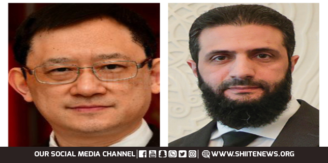 Syria’s new president meets Chinese envoy for first time since Assad’s fall