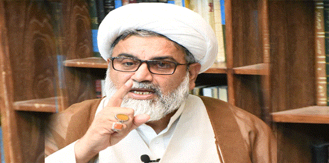 Allama Raja Nasir reacts strongly to martyrdom of innocent worshippers including Maulana Hamidul Haq
