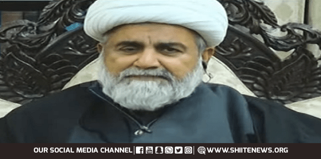 Calling the Palestinian freedom struggle terrorism is journalistic dishonesty, Allama Raja Nasser Abbas Jafari