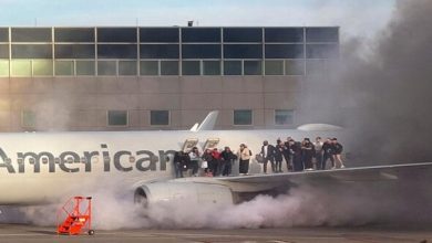 Fire aboard US airliner after diverted to Denver, 12 injured